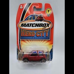 Matchbox 2004 HERO CITY Mini Cooper S 75/75 (Red Version)